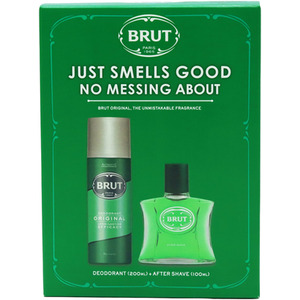 Brut Gift Set Original Deodorant and Aftershave