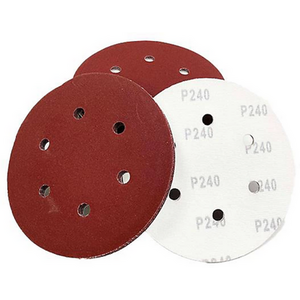 50Pc 150Mm Hook and Loop Sanding Discs