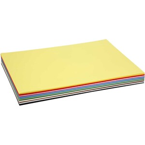 A2 Assorted Colours Creative Card 180gsm 300 Assorted Sheets