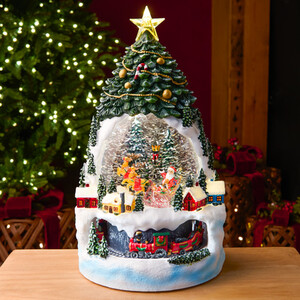 Revolving Train Christmas Spinner