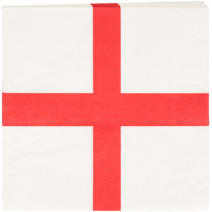 Pack of 20 World Cup 2026 England Napkins