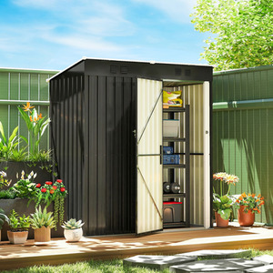 Outsunny 5 x 3 ft Lean-to Garden Shed