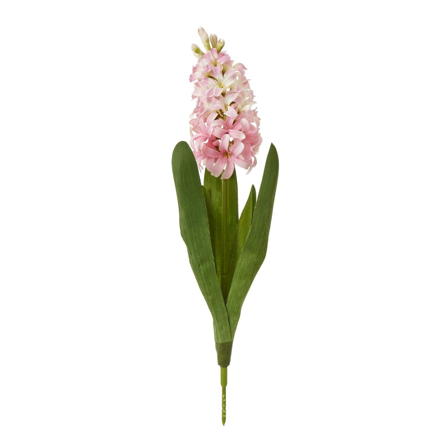 Wyld Haus Set of 3 Pink Artificial Hyacinth Stems, 440 mm - Pink
