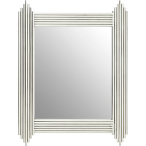 Palazio Rectangular Wall Mirror with Silver Finish