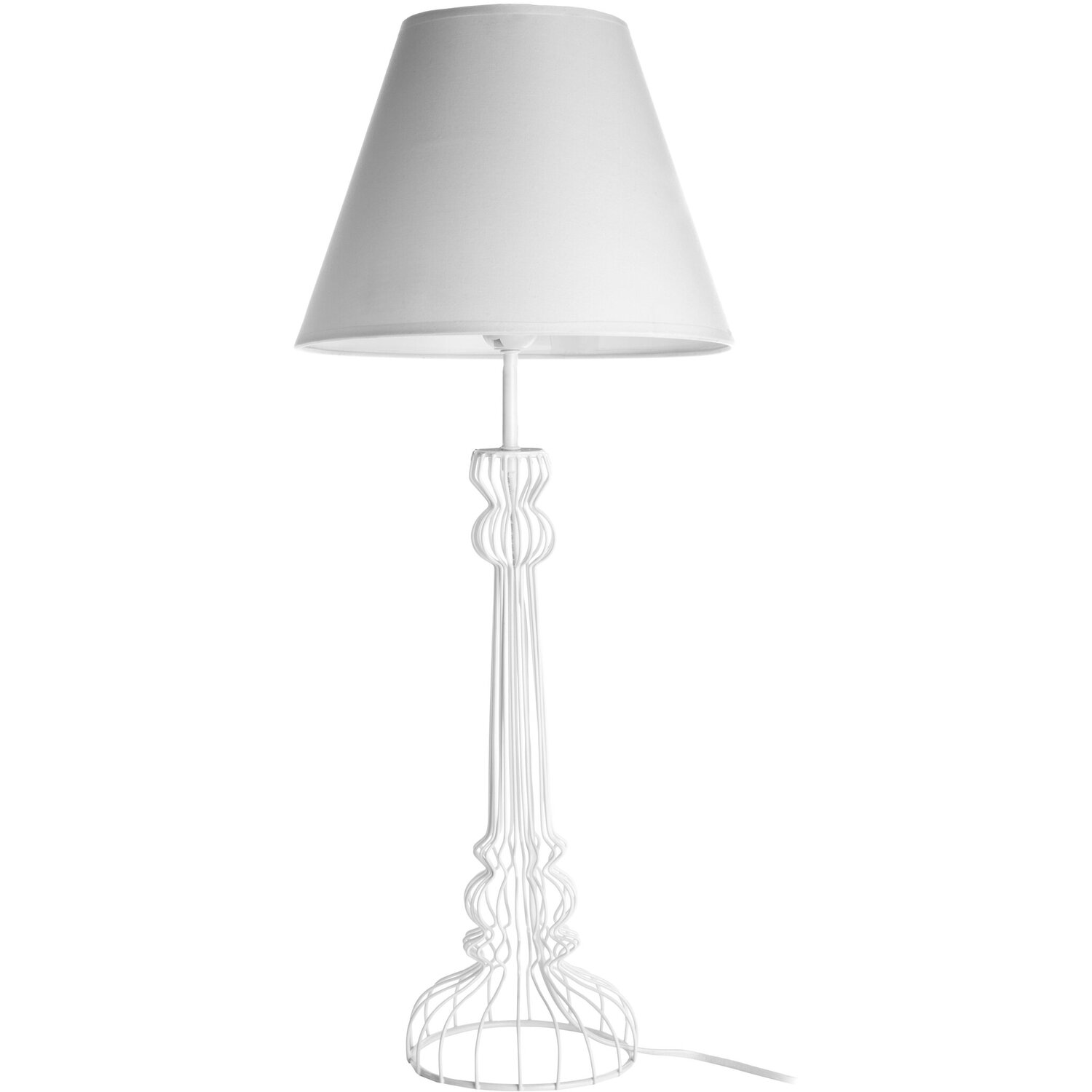 Chicago White Table Lamp - White