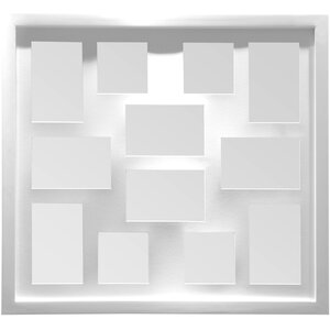 Maren White Multi Photo Frame