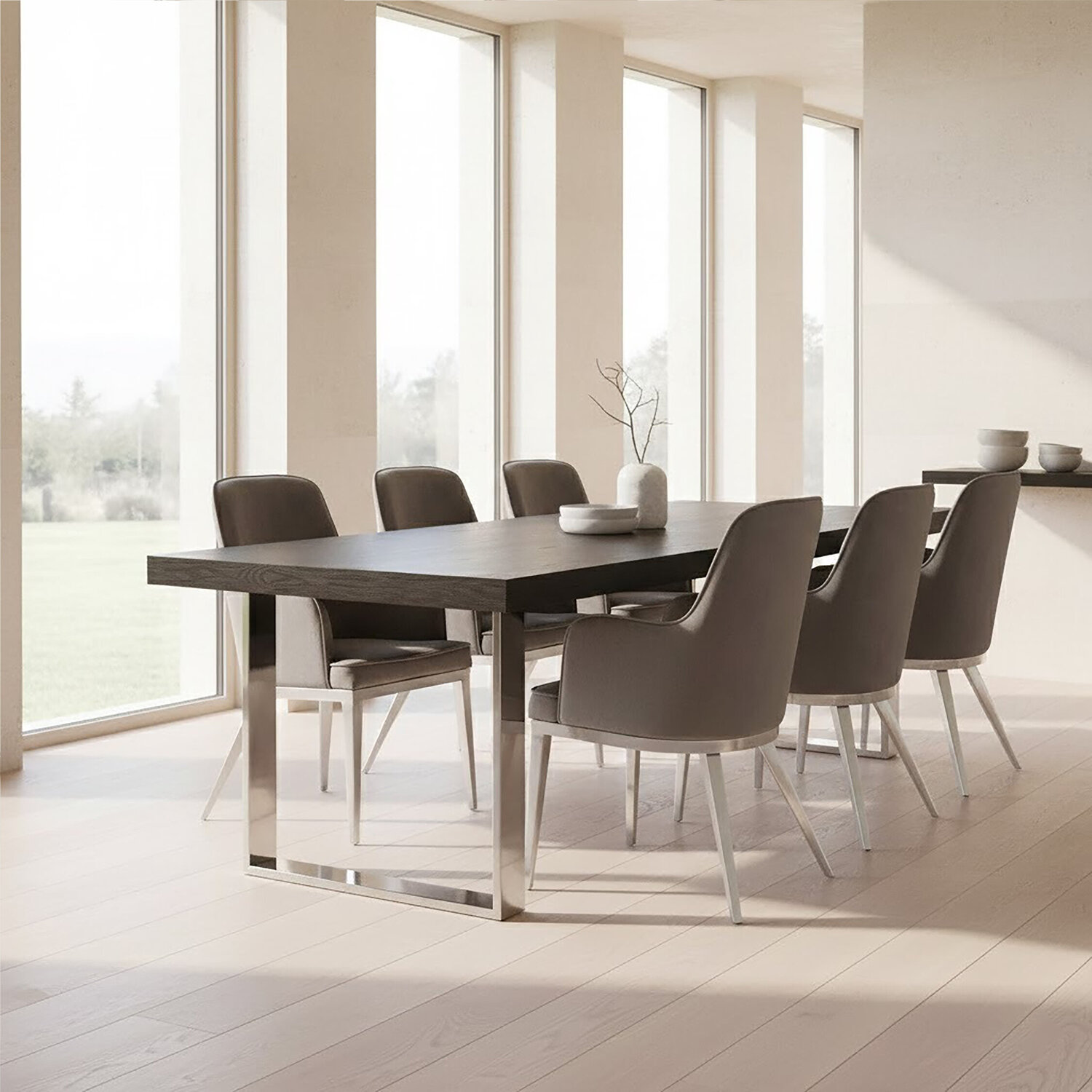 Ulmus Dining Table - Black