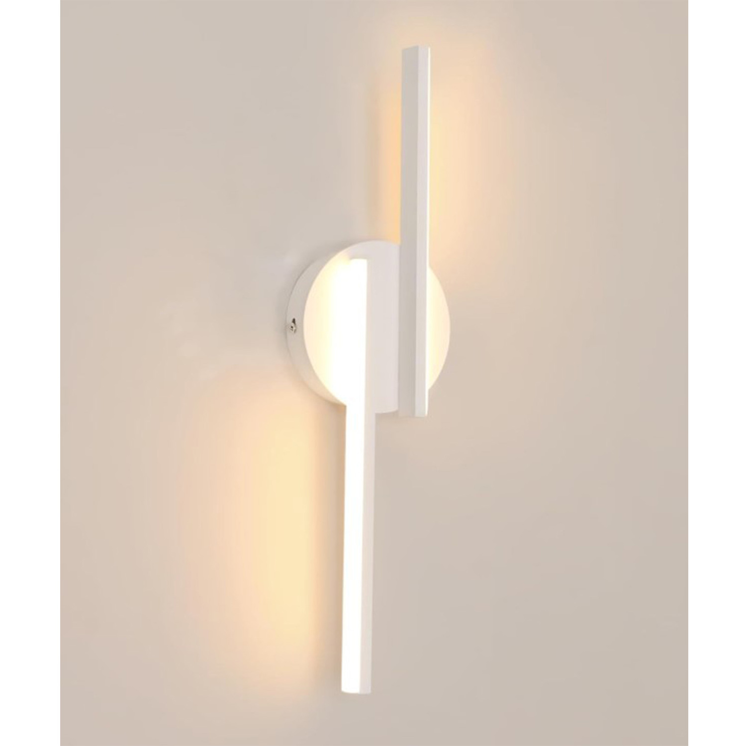 Image of Wall Sconce White - White