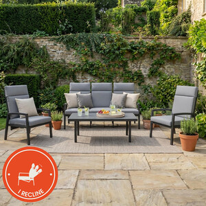 Stowbridge 5 Seater Reclining Sofa Set