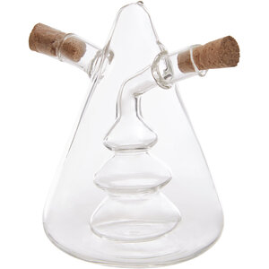 Montela Dual Oil and Vinegar Glass Bottle