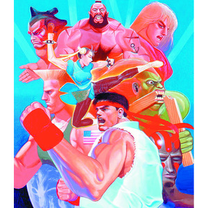 Street Fighter Limited Edition Action Art Print