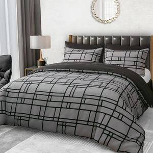 Pamposh Premium Microfiber Reversible Duvet Cover Set