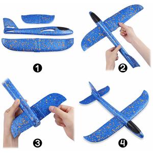 Large Foam Plane Gliders Hand Throw Outdoor Toy