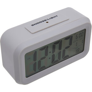 Camran Grey LCD Digital Clock