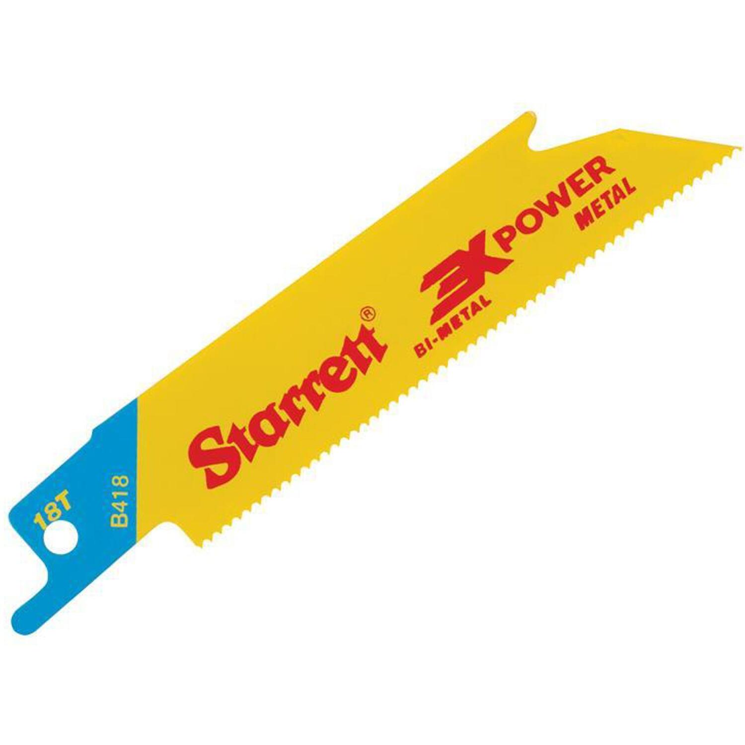 Starrett B418-5 Bi-Metal Reciprocating Blade 100Mm 18 Tpi B418-5 - Image 7