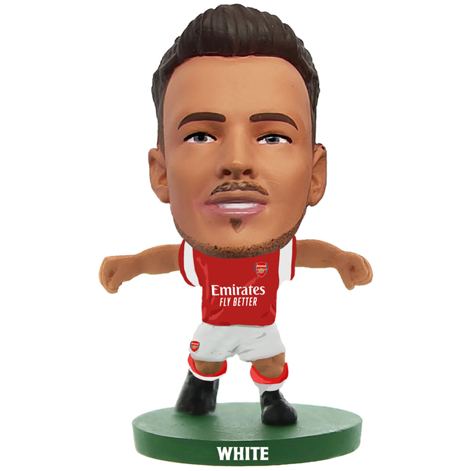 Arsenal Fc Ben White Soccerstarz Football Figurine - Red/White/Green