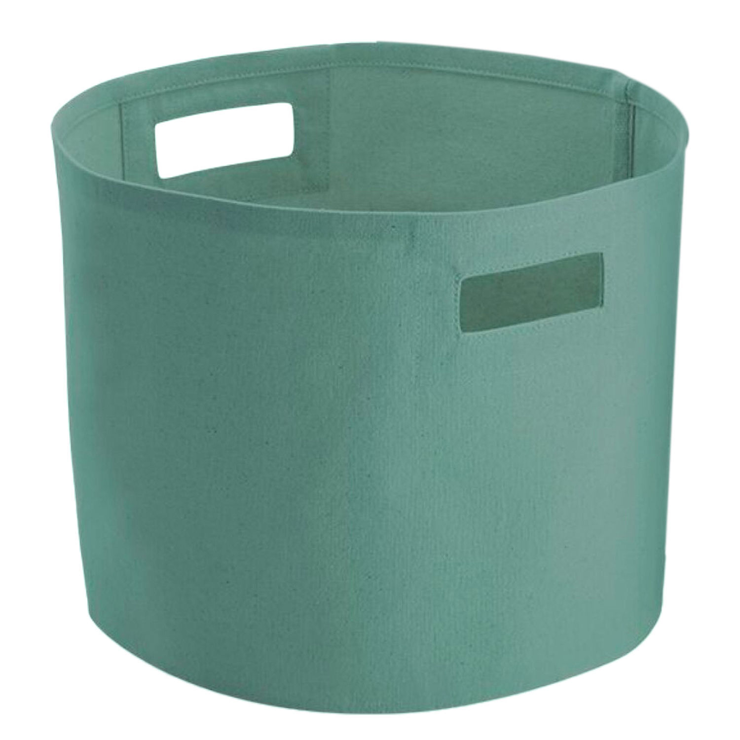Westford Mill Canvas Storage Basket - Sage Green / Cotton