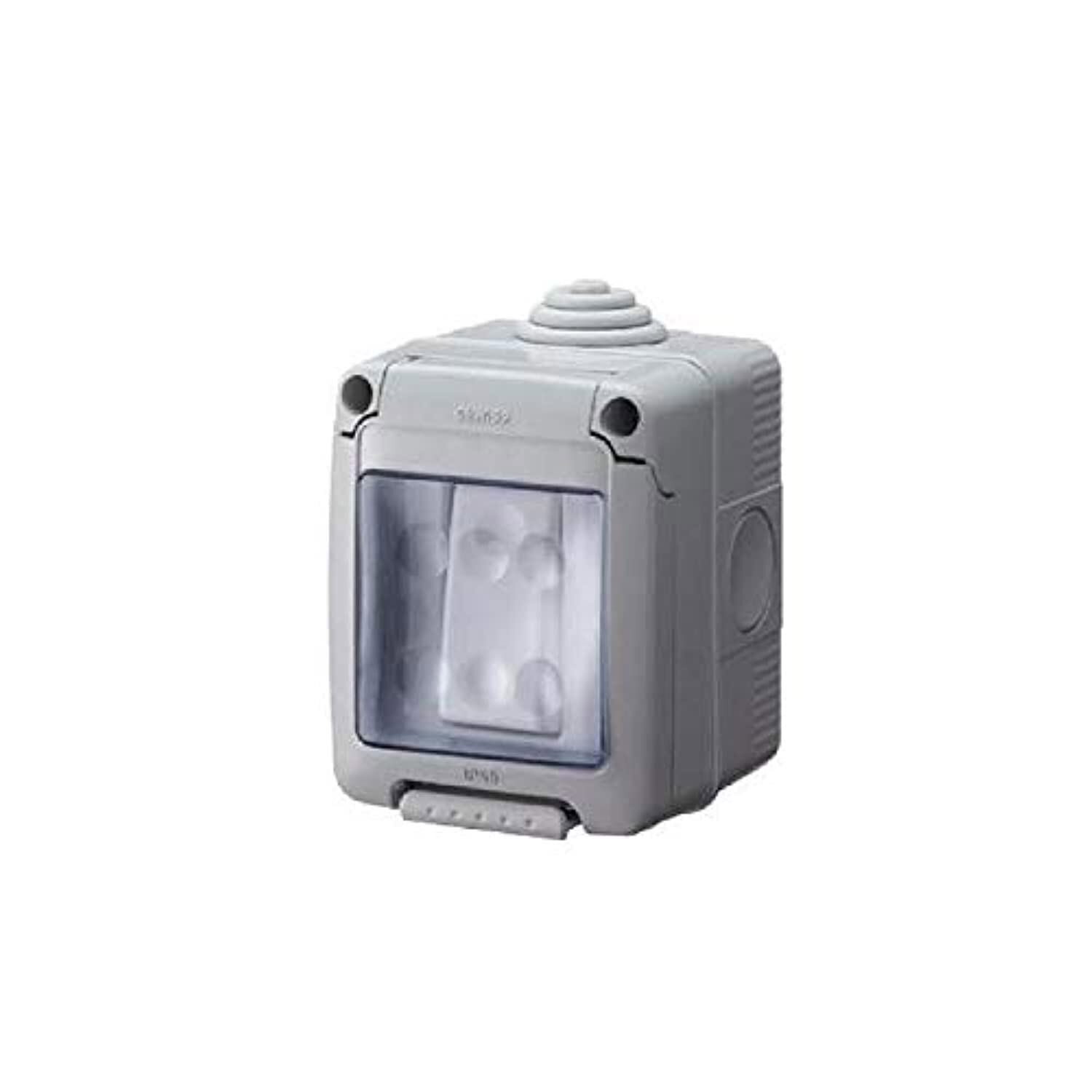 4 x Gewiss GW27833 Weatherproof Switches IP55 16 Amp - 1 Gang 2 Way - Image 9
