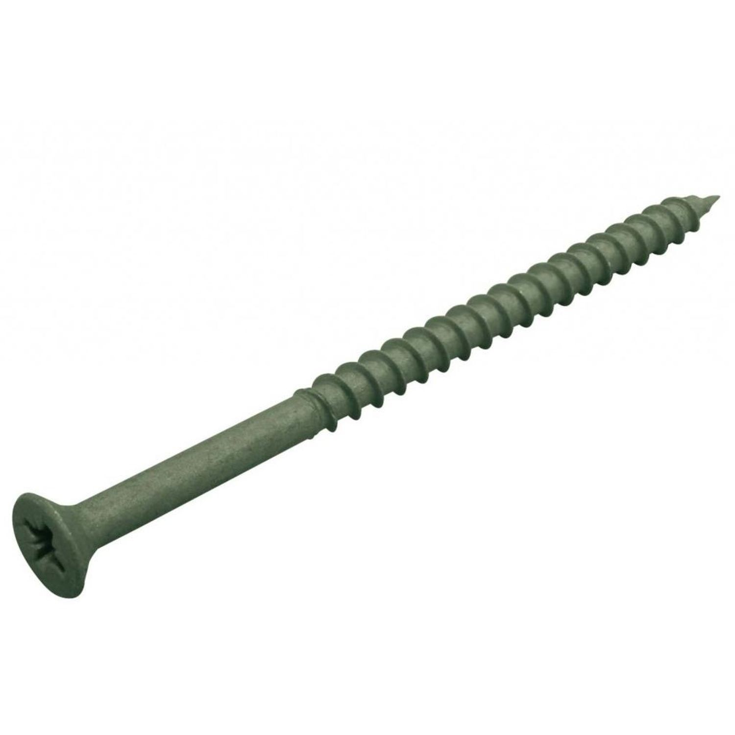 Picardy Treated Decking Screws (Tub Of 200) - Green / King