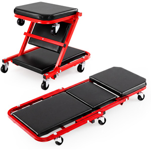 2-in-1 Rolling Folding Z Creeper Seat