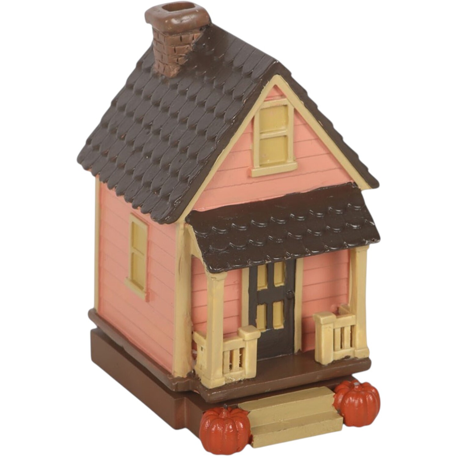 Kingsbury Gifts House Incense Cone Burner With Pumpkins