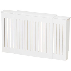 Loxley Painted Radiator Cover with Slatted Front Design