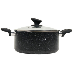 Signature Granite Stock Pot with Lid