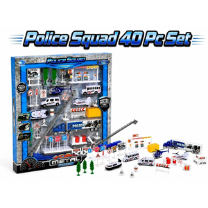 Big Daddy Police Squad 40 Piece Playset