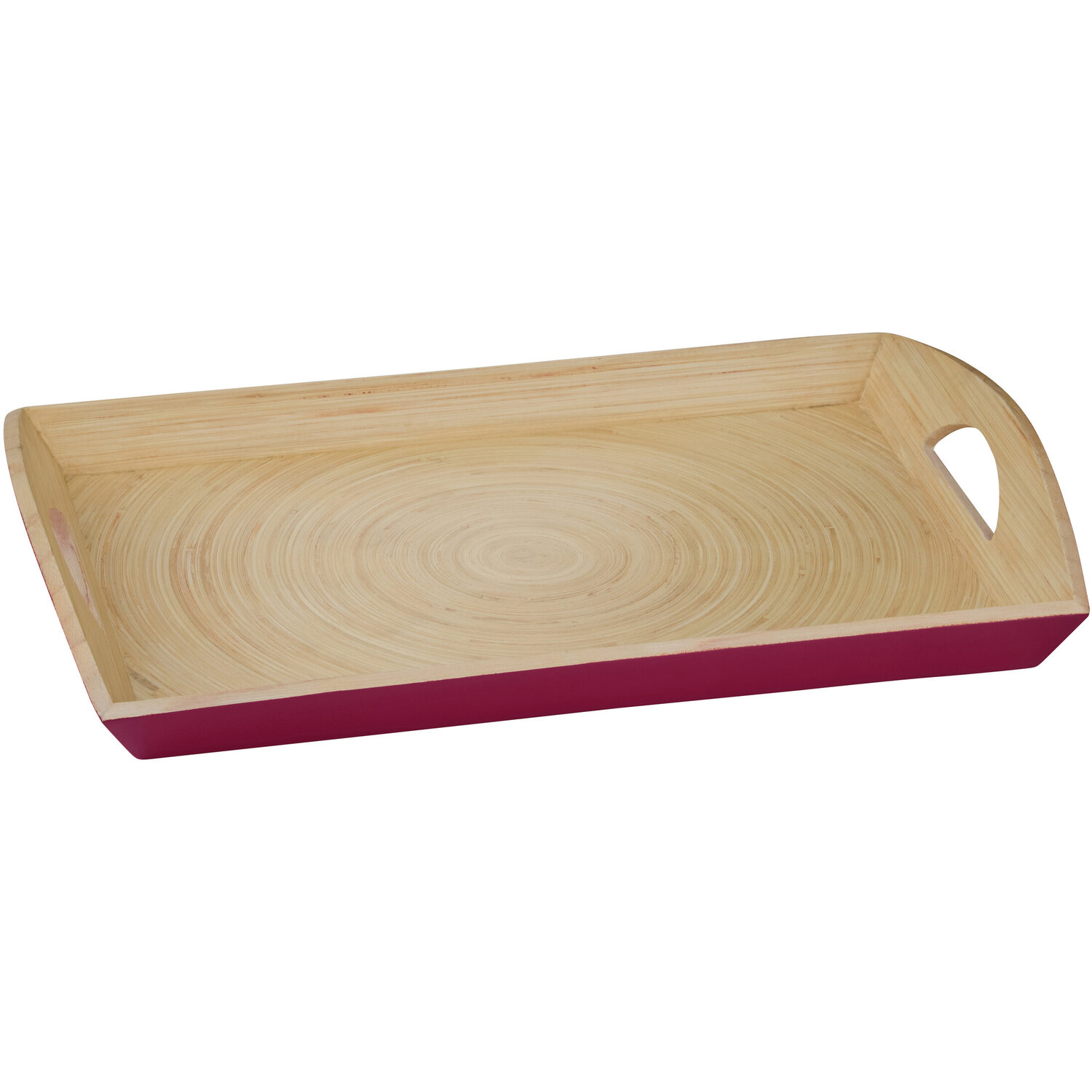 Maison By Premier Kyoto Raspberry Rectangular Serving Tray - Pink