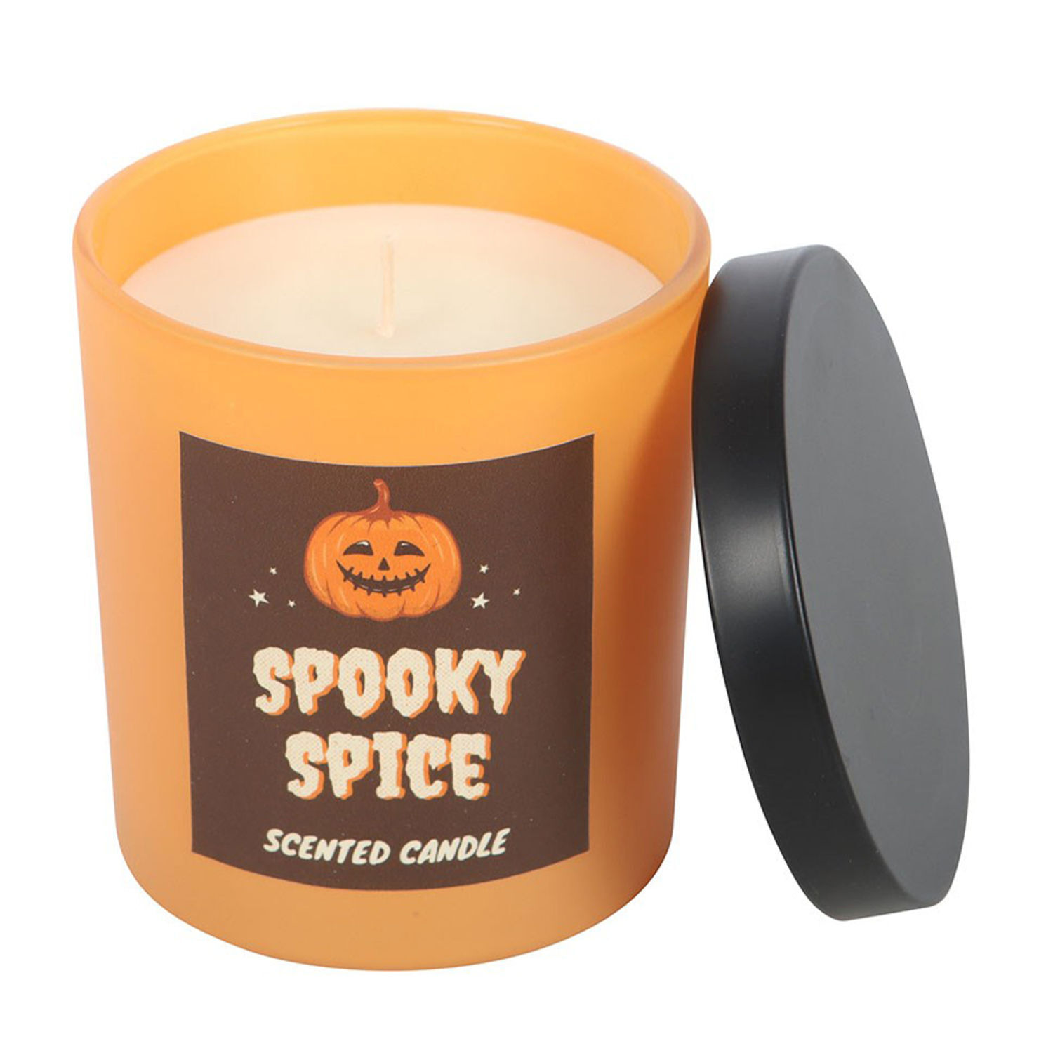 Something Different Spooky Spice Cinnamon Candle - Orange