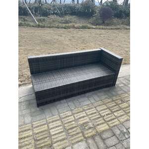 Rattan Corner Sofa Set Gas Firepit Dining Table Set Heater Burner