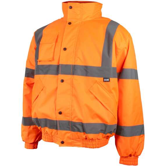 Scan hi-vis bomber jacket yellow xxl (52in)