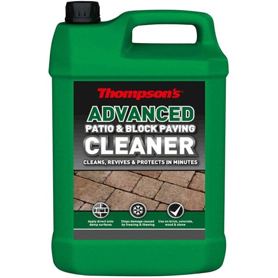 Ronseal advanced patio & block paving cleaner 5 litre  moss guard technology