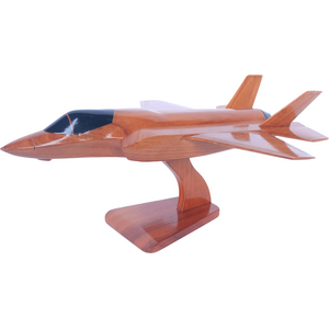 F-35B Lightning Wooden Jet - Premium Display Model