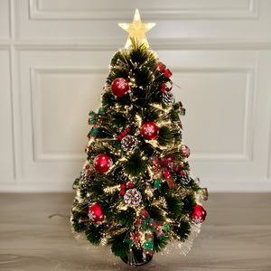 2ft Pre-Lit Fibre Optic Christmas Tree