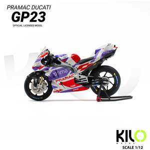 NZG Pramac Ducati GP23 Jorge Martin MotoGP Detailed Scale Model Model