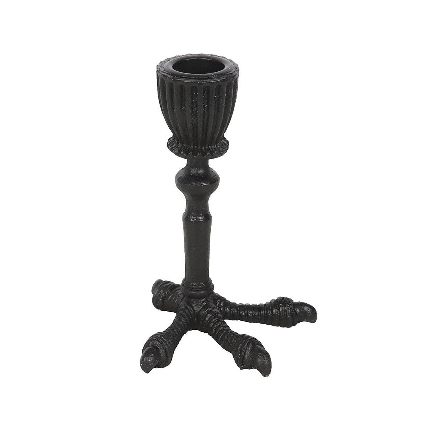 Something Different Raven Claw Taper Candle - Black
