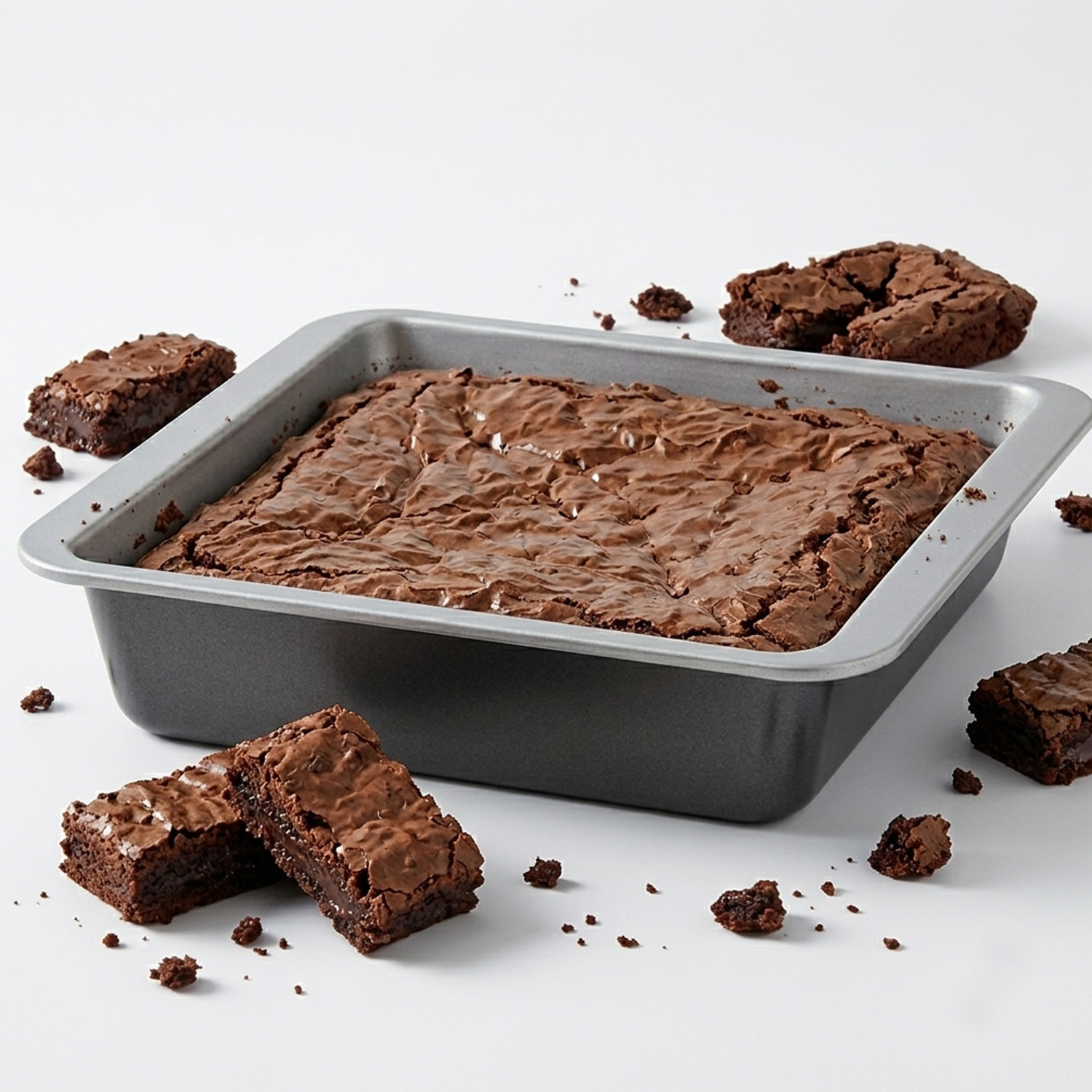 Image of 1 x Non-Stick Brownie Pan Tray&hellip;