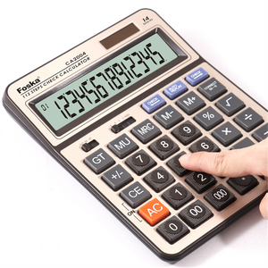 Foska Two Way Power 14 Digit Calculator