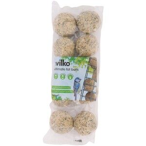 wilko Pack of 10 Ultimate Fat Balls