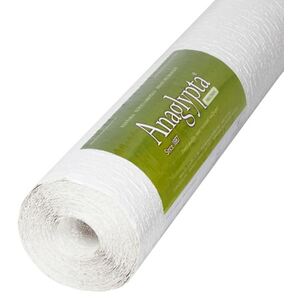 Anaglypta Textured White Paintable Thick Wallpaper Stone Oak Freematch RD177