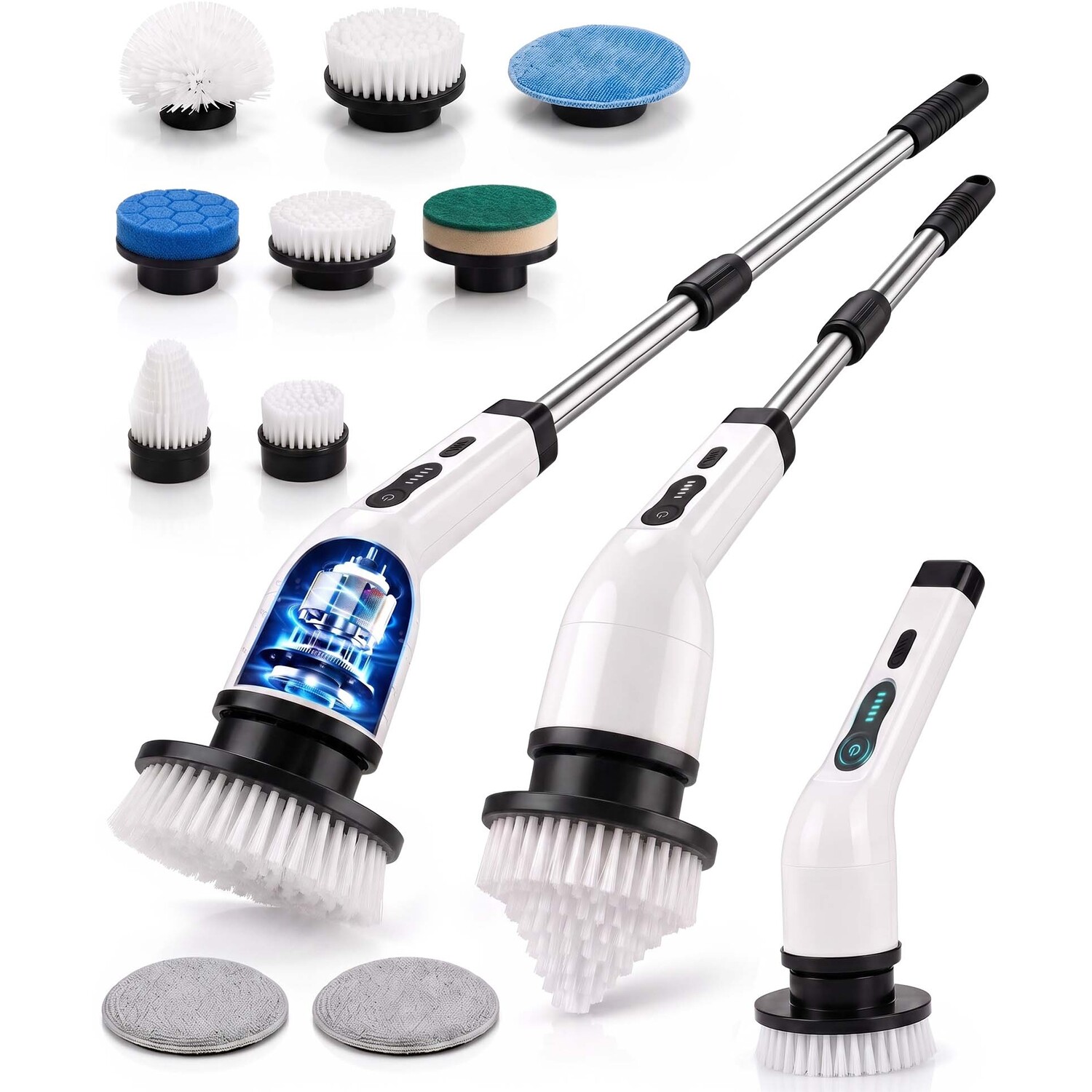 Image of Keplin Cordless Electric Spin Scrubber, 9-in-1&hellip;