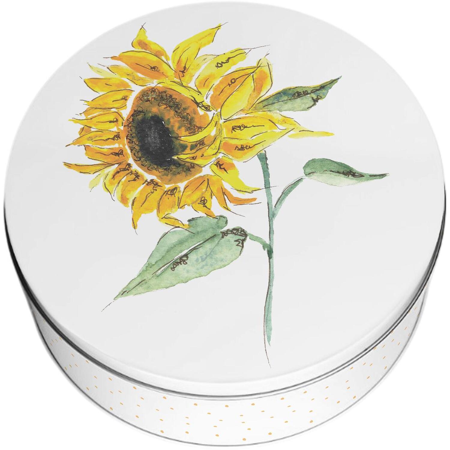 Purely Home Sunflowers Small Cake Tin - Multicoloured