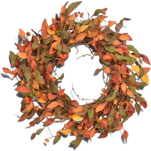 Miniature Pumpkin Wreath