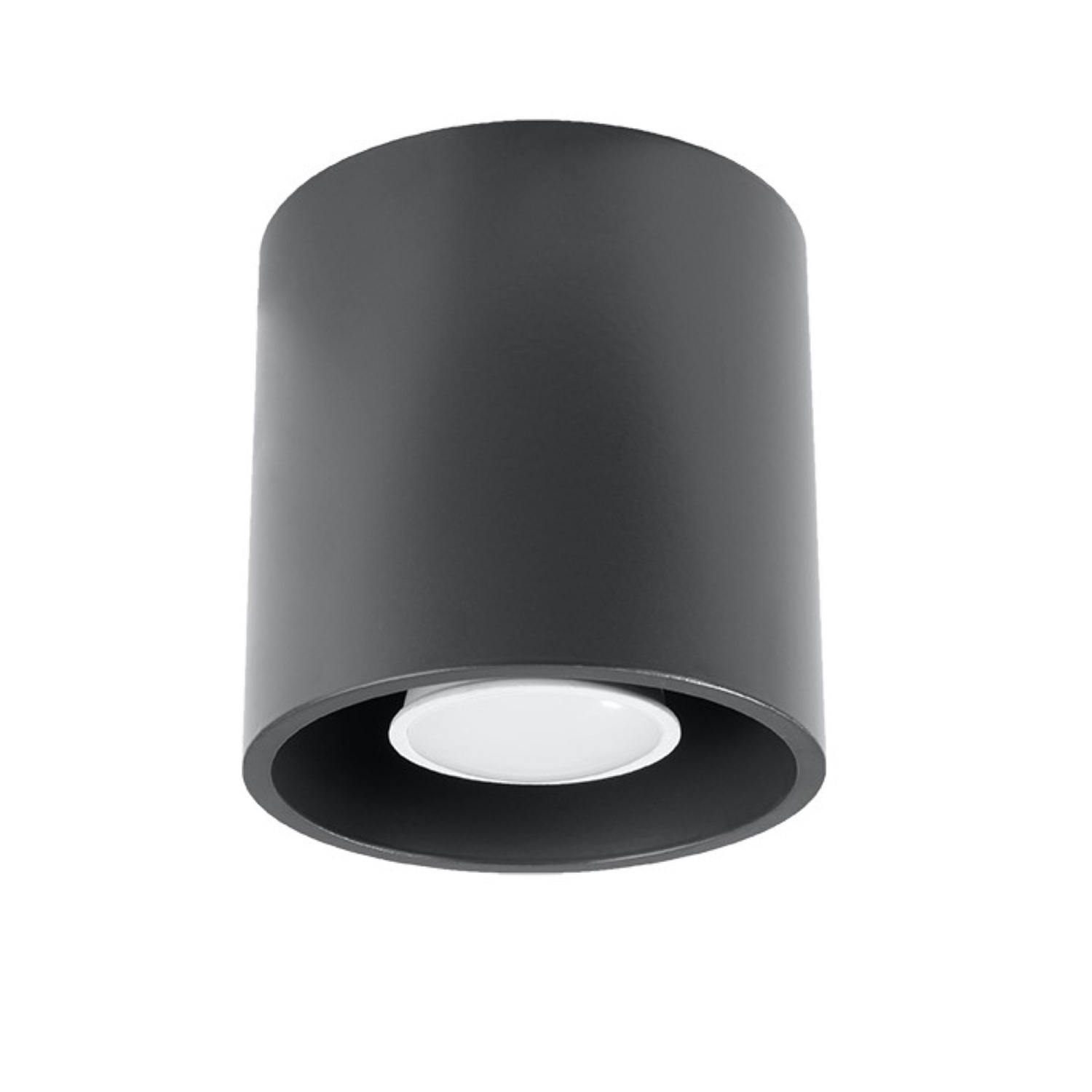 Sollux Lighting Ceiling Lamp Orbis 1 Grey - Anthracite / Aluminium