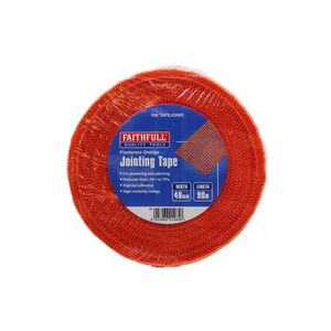 Faithfull Plasterers Orange Jointing Tape 48mm X 90m A