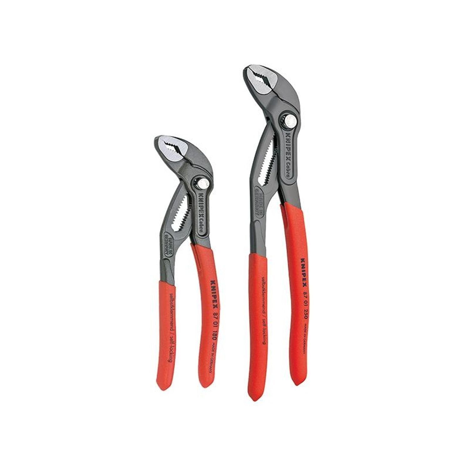 Knipex Cobra High-Tech Water Pump Pliers, Plastic Coated B - Multi Colour