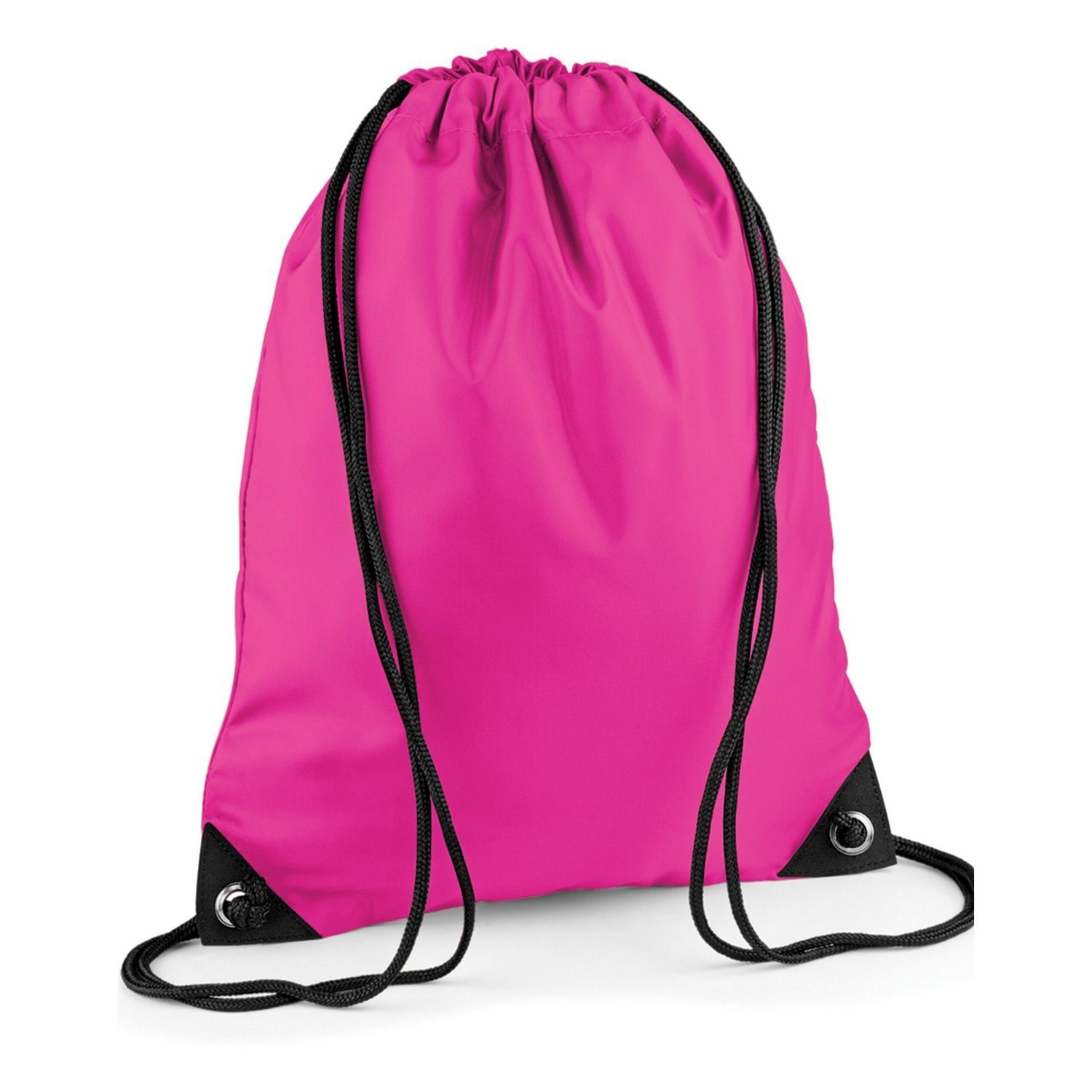 Bagbase Premium Drawstring Bag A - Fuchsia