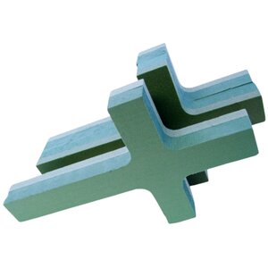 Oasis Wet Foam Frames Crosses 34 2 Pack