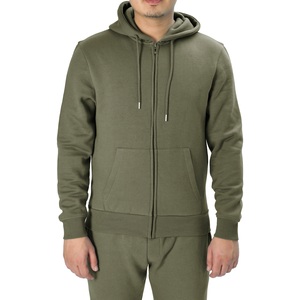 Full Zip Hoodie with Soft Touch Fabric and Pockets